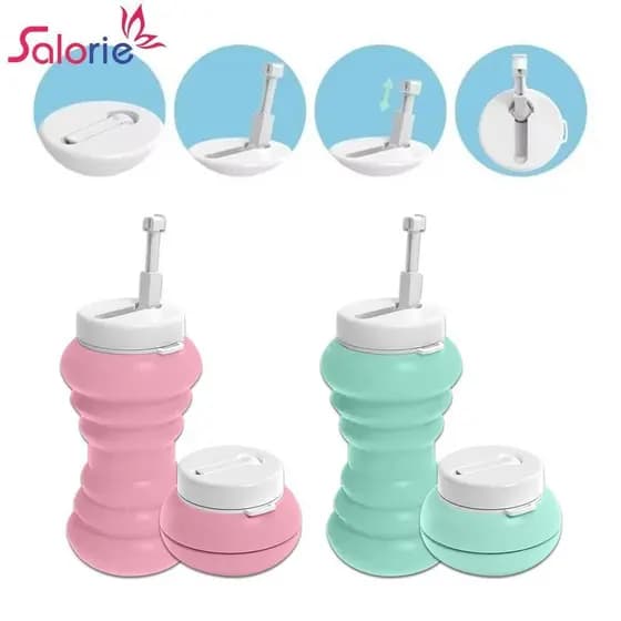 Salorie Portátil Bidê Garrafa Dobrável Para Limpeza De Higiene Pessoal 550/600ml Pulverizador De Mini Limpador