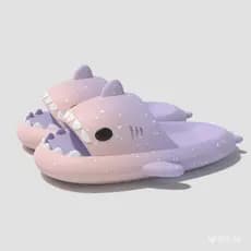 Novo produto pronto estoque verão tubarão chinelos masculinos eva desodorante chinelos de sola grossa masculino feminino
