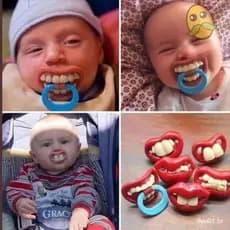 Pacifier Segurança Dentes Ortodônticos Alimentador De Bebês