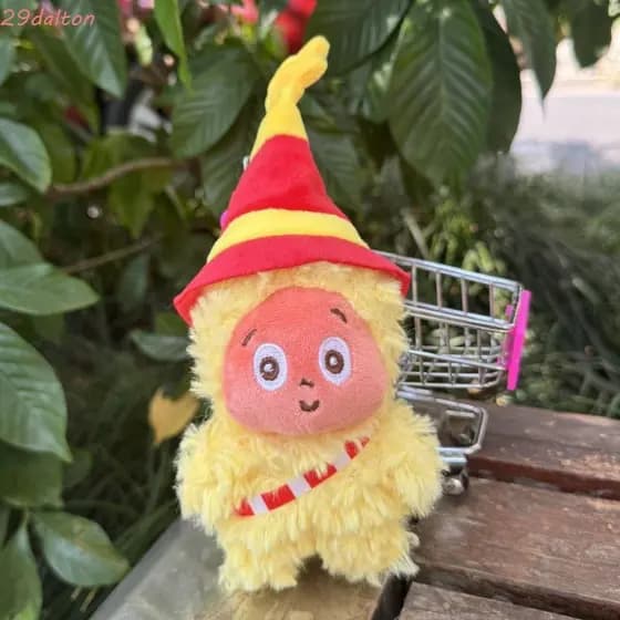DALTON Circus Somos Twinkle Chaveiro , Kawaii Cartoon Plush Starman Pingente , Criativo Bonito Requintado Mochila Femini