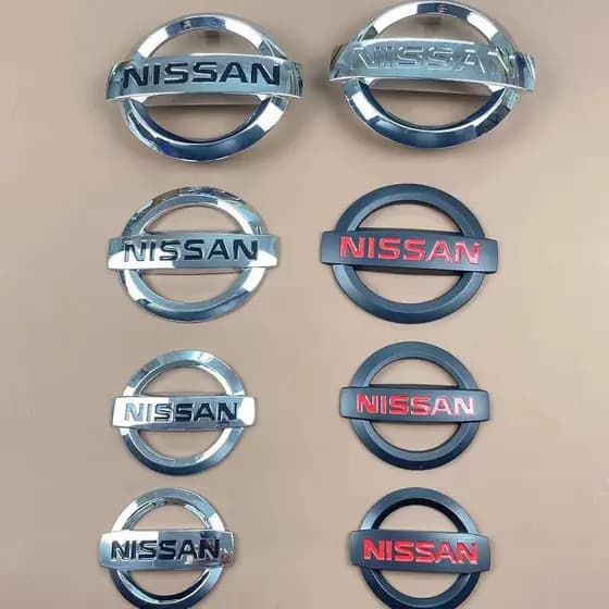 Para O Logotipo NISSAN Emblema Da Grelha Dianteira Ou Crachá Do Porta-Malas Traseiro Decoração De Modificação SYLPHY TEA