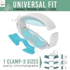 1PC Masculino Pinça Penis Ajustável Homens Incontinência Urinária Cuidados Clamp Clip Silicone Acessórios Médicos