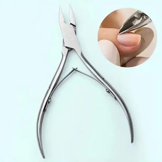 Kit 5 Alicate De Cutícula Unha Manicure PROFISSIONAL Original Lâminas Em Aço Inox