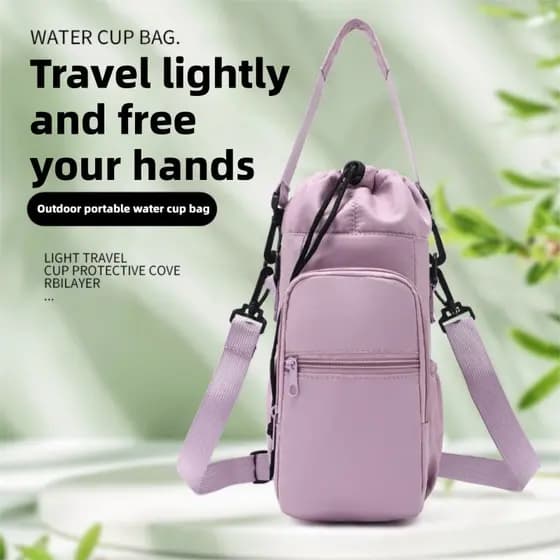 Suporte para Garrafa de Água Bolsa para Celular Manga para Garrafa de Água para Caminhada e Trekking
