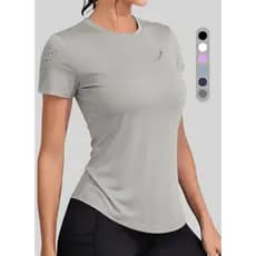 Camiseta Fitness Dry Fit Feminina Esportiva Academia Caminhada Corrida Treino Premium Envio Imediato