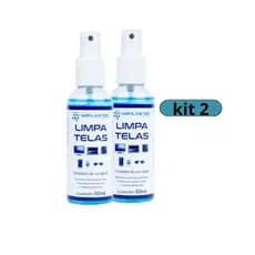 Kit Limpeza de Tela 120ml + Pano Microfibra Antirriscos