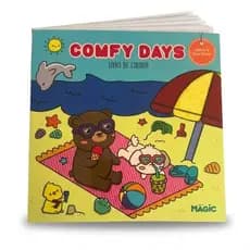 Livro de Colorir Infantil 48 Páginas Folhas Com Desenhos