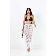 calça tricot saida de praia verão linda Confortavel Blog Top 2025