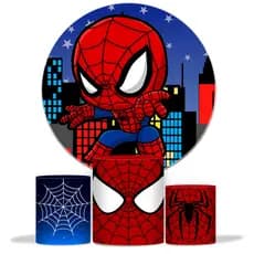 Kit Capa De Painel + Capa De Cilindros Painel De Aniversário Painel Para Aniversario Varios Temas