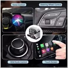 Adaptador automático CarPlay Android sem Fio 2 em 1 mini