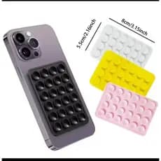 Ventosa de silicone suporte do telefone esteira multifuncional ventosa suporte de parede anti-deslizamento.