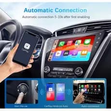 Novo adaptador CarPlay Android Auto