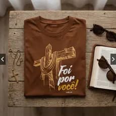 Camiseta Cristã Jesus Evangélica Feminina 100% Algodão Fio 30.1 Não Desbota Envio Imediato