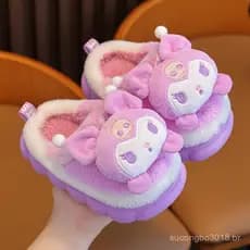 tênis infantil Pantufa De Desenho Animado infantil De Inverno Quente Meninos Meninas Antiderrapante Confortáv