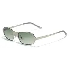 Óculos de Sol Retangulares de Metal para Mulheres, Estilo Retro, Cores Gradientes, Óculos de Sol Foscos para Homens, Pro