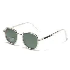 Óculos de Sol Polarizados para Mulheres e Homens, Unissex, Quadrados, em TR90, com Armação Semi-Metal, Lentes TAC, Acess