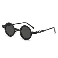 Óculos de Sol Elegantes para Homens e Mulheres, Óculos Circulares, Óculos de Sol Retrô