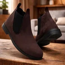 Kit 2 Botas Masculinas festa do Pião  Couro Botina Confortável Trabalho Casual Rodeio Festas