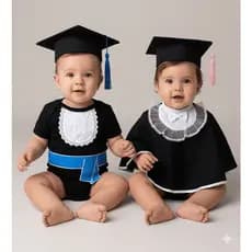 Body Bebê Infantil Menino Mêsversário Temático Formatura Em Algodão Linha Premium
