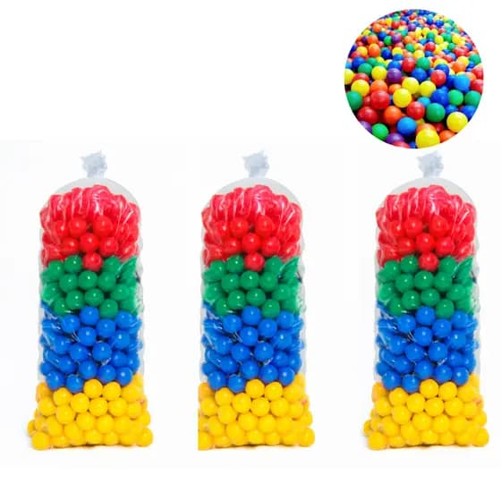 100 Bolinhas para Piscina Infantil Coloridas Play Brinquedo PROMOÇÃO