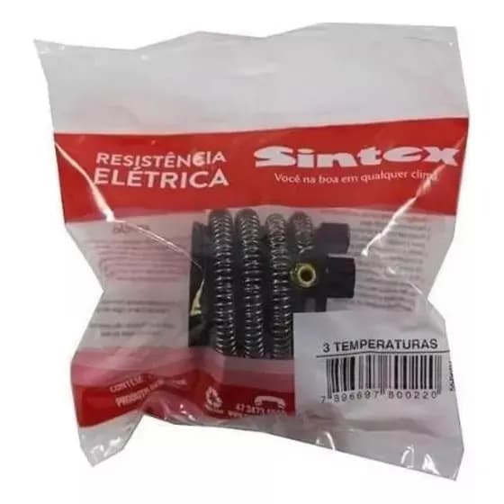 Resistência Chuveiro 3 Temperaturas 127v 5500W Sintex