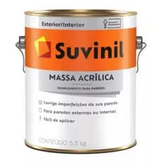 Massa Acrílica Parede Branca Suvinil