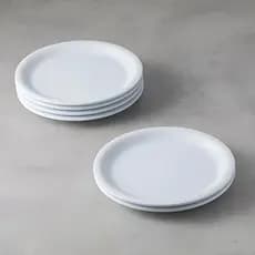 Jogo de Pratos Raso Para Jantar Mesa Posta Protel Porcelana 26cm - Schmidt