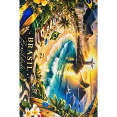 ESTAMPA DIGITAL EXCLUSIVA BANDEIRA BRASIL