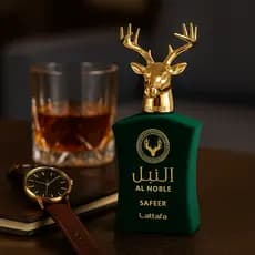 Perfume Al Noble Safeer Lattafa Eau De Parfum 100ml Original Importado Masculino luxo
