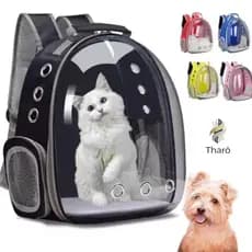 Mochila Pet Transporte para Cães e Gatos