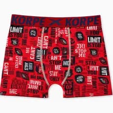Kit Com 10 Cuecas Boxer De Microfibra Estampada Adulto