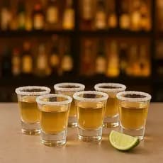 Kit Copo Shot Vidro Drinks Licor Tequila Cachaça Caipirinha 40Ml