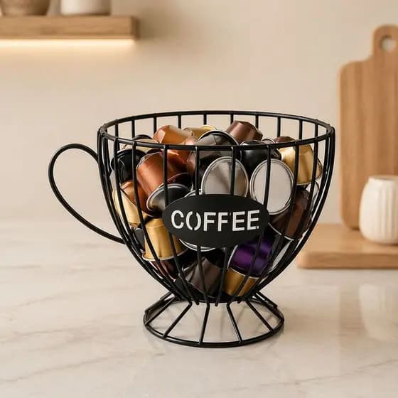 Porta Cápsula De Café Suporte Armazenamento Organizador Para Café