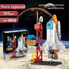 Super Kit 6 em 1 Blocos de Montar - 200 Peças, Presente Criativo para Crianças 7+