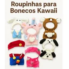 (SOMENTE ROUPINHA) Roupinhas Kawaii para Boneco de Coleção Especifica