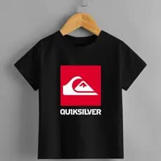 Camiseta Infantil Premium QuickSilver Menino e Menina Gola Redonda