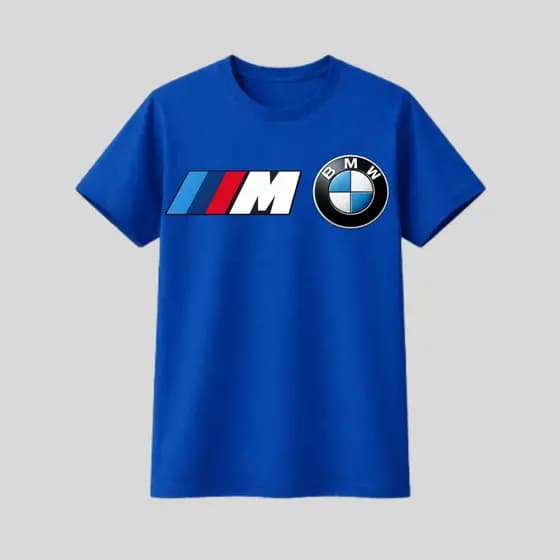 Camiseta/Camisa Infantil Juvenil BMW M3 Sport Moda Infantil Blusa 100% Algodão