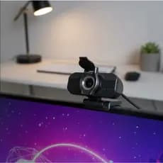 Webcam Full Hd Dls Plug Usb Com 2 Microfones 1920x1080p