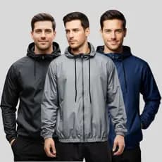 Kit 3 ou 2 Jaquetas Corta Vento Masculina Inverno