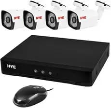 CCTV HYE Cam Kit HYE-AH4404T 2.8MM 4CAM/BULLET/DVR8CH
