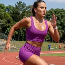 Conjunto Fitness Short Empina Bumbum + Top Com Bojo Suplex Zero Transparência