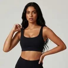 Top Fitness Canelado Sem Bojo Poliamida Zero Transparência Conforto