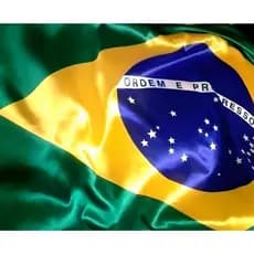 Bandeira do Brasil oficial 150x90cm Grande Tecido Resistente com Ilhós torcida