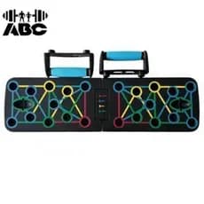 Versão atualizada-Prancha de Apoio Flexão Multifuncional Portátil para Exercícios de Peito, Costas, Ombros e Tríceps