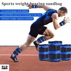 Caneleira/Tornozeleira Peso Par de 500G,1KG,2KG,3KG,4KG,5KG 6KG - Exercício/Academia/Musculação/Fisioterapia