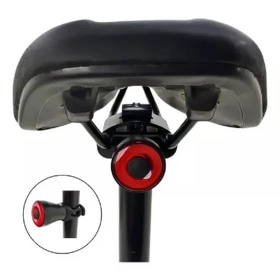 Lanterna Traseira Bike 22 Leds Brake Light Sensor Freio