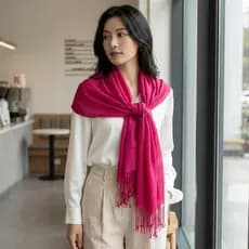 Cachecol Echarpe Xale Feminino para Verão Primavera Leve em Poliéster Elegante Moda Luxo Estiloso