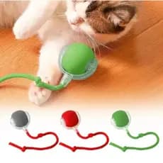 Título:​ Brinquedo Gato Inteligente Bola Automática Cauda Falsa Recarregável LED 2 Modos