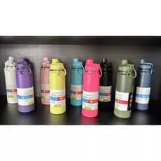 Garrafa Térmica CAPAProtetora 350ml 600ml 800ml 1000ml 1200ml  Espacial Quente&Frio Isolamento De Inox Grande Capacidade