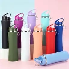 Garrafa Térmica 750mll Bebidas Inox squeeze com Bico ideal para Hidratação De alta Qualidade